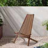 ZUN Folding wood chair 52931187