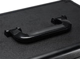 4-in-1 Draw-bar Style Interchangeable Aluminum Rolling Makeup Case-BLACK 28246724