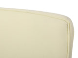 CAROLINA CLUB CHAIR CUSHION SET, SEAT CUSHION AND BACK CUSHION, CREAM, SET OF 1 N775P270221C