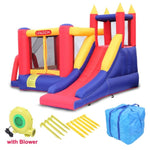 ZUN Inflatable Castle 420D Oxford Cloth Scraper Surface 39527729