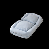 Triple Fold Down Sofa Bed,BLUE W244P196091