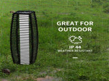 Solar Rattan Floor Lamp, Outdoor Garden Pathway Lantern & Decorative Driveway Light 35618385