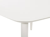 Santorini 33.5" Square Outdoor Patio Table Aluminum B2719P308010