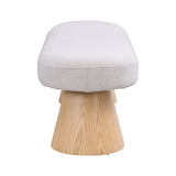 Dining Bench for Dining Room, Upholstered Bedroom End of Bed Entryway Bench Fabric Ottoman for N779P253575W