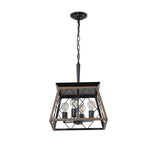 (Same as W1340111202/L1008) Farmhouse Chandelier 4-Light Vintage Antique Chandeliers Light Fixture W1340P206638