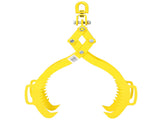 4 Claw Timber Log Lifting Logging Tongs Grabber Tong 28", Heavy Duty Solid Steel W46555816