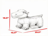 Blue 6V Electric Kids Ride On Animal Toy Tyrannosaurus Dinosaur with Music, Forward Movement for 65871283