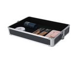 4-in-1 Draw-bar Style Interchangeable Aluminum Rolling Makeup Case Black 67069398