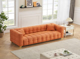 80 inches long, 21.7 inches deep, American body structure, technology fabric sofa, 3 seats W3356P341722