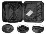 3-in-1 Multifunctional Large Capacity Traveling Storage Suitcase Luggage Set Purple 26825408