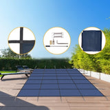 Inground Pool Safety Cover, 18x36ft Rectangle Winter Safety Pool Cover for Inground Swimming Pools, W465P203691