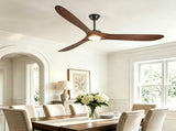 70in ceiling fan with lights, comes with wall control and remote, six-speed reversible motor, three W3775P566868