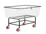 35''x15.7''x22'' Commercial Wire Laundry Basket Cart 61736373