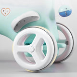 Rocking Horse Toddlers, Balance Bike Ride On Toys with Push Handle, Backrest and Balance Board W509125830