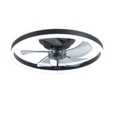 ZUN Ceiling Fan with Lights Dimmable LED W1340103783