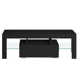 ZUN TV stand with Storage 43 inch LED Modern TV Media Console Entertainment Center with Drawer TV 29056057