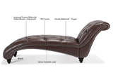 Tufted Armless Chaise Lounge W68039273