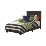 Black Twin Panel Bed B062P155553