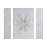 Hand Embellished Abstract 3-piece Canvas Wall Art Set B035129226