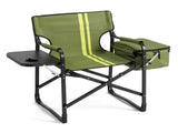 46.46" x 20.87" x 33.46" Folding Camping Chair with Side Table & Insulated Cooler Bag, Spray-Coated 78557006