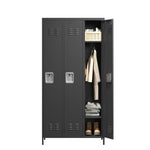 ZUN 3 Door 72"H Metal Lockers With Lock for Employees,Storage Locker Cabinet for Home Gym Office School T2398P285652