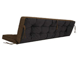 Outdoor Swing Cushions 70 Inch, Waterproof 4" Thick Porch Swing Cushion Replacement with Backrest 70963205