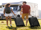 Luggage Sets 3 Piece, PP Luggage Set, Suitcases with Wheels, Hardside Hard Shell Travel Luggage with 81888740