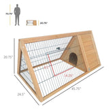 Wooden Rabbit Cage 44442531