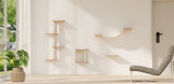Modern Wall-Mounted Cat Furniture - 4pcs W243P326633