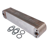 Engine Oil Cooler w/ Gaskets Fit for Cummins 15L ISX QSX QSX15 ISX15 2008-2015 Diesel Engine 4965487 01131326