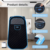 Portable Folding Full size Steam Sauna with 1000W&2.2L steam Generator. Personal Sauna Tent for W782124151