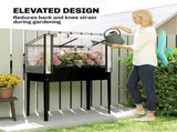 Garden Bed with Mini Greenhouse 65441567