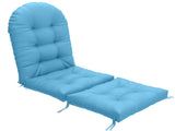 Outdoor Adirondack Chair Cushions 44x19x4 inch Waterproof Rocking Chair Cushion with 17x19 Ottoman 80462590