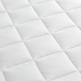 Overfilled Deep Pocket Mattress Pad White King B035P268151
