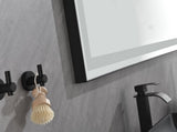 118 x6 Inch LED Bathroom Mirror with Aluminum Frame, Wall Mounted Vanity Mirror, Anti-Fog, Memory, W2287P311607