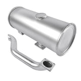 Muffler Silencer Replacement for Yanmar Engine 4TNV98 Takeuchi Excavator TL130 420*175mm 78495372