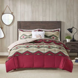 King Down Alternative Comforter Set with Throw Pillow B035P148496