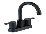 Bathroom Faucet For bathroom Sink With Two Handles And Supply Lines with Swivel- MB B2724P501315