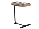 Brown C-shaped Side Table, Small Sofa Table for Living room 41754295