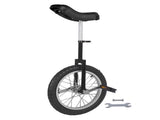 Height Adjustable Unicycle, 16 Inch Wheel Monocycle for Balance Exercise, Easy Assembly Singe Wheel 11465204