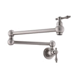 Wall Mount Folding Kitchen Pot Filler Faucet W2287P153394
