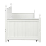 Twin Size Wood Daybed with Twin Size Trundle WF295566AAK