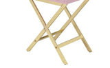 Coleen Pink & Gold Finish Accent Table B2726P270993