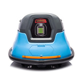 ZUN 12V ride on bumper car for kids,1.5-5 Years Old,Baby Bumping Toy Gifts W/Remote Control, LED W1396126982