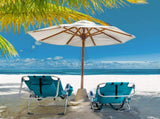 63*65*82cm Short Oxford Cloth Silver White Aluminum Tube Bearing 100kg Beach Chair Mint Green 97992974