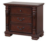 Lyndon G09400-N 2 Drawer Night Stand , Cherry B078P301016