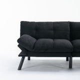 Black Convertible Folding Modern sofa Bed W570124914