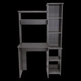 Versalles Writintg Desk, Two Superior Shelves, Five Cubbies -Smokey Oak B20092003
