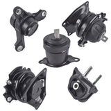5PCS Engine Motor & Trans Mount Fit for Honda Accord 2008-2012, Accord 2010-2011, 07308024
