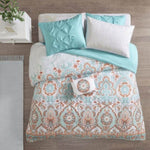 ZUN Twin XL Boho Comforter Set with Bed Sheets B03595868